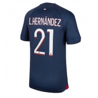 Muški Nogometni Dres Paris Saint-Germain Lucas Hernandez #21 Domaci 2023-24 Kratak Rukav